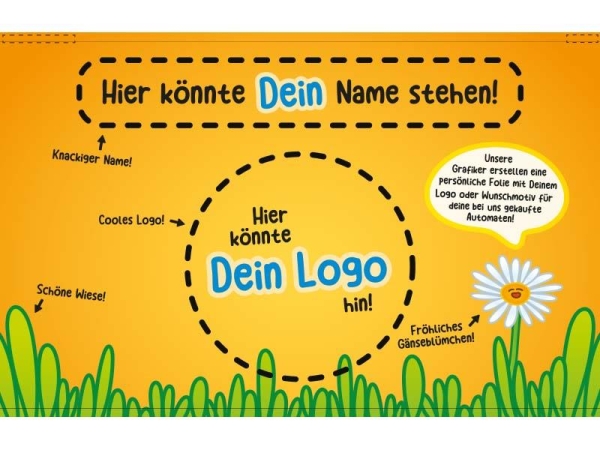 Backlightfolie mit individuellem Gestaltungsservice für Festival und Starfood