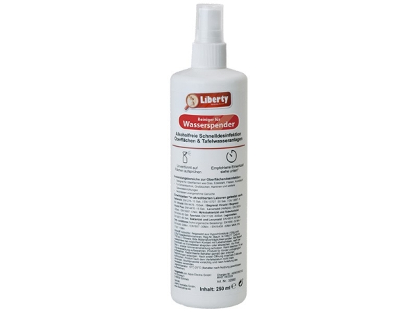 Reiniger für Wasserspender und Tafelwasseranlagen 250 ml Desinfektionsspray