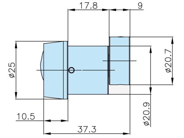 Rielda Schloss Typ 535 für Sielaff Aufbruchschutz, 1. Serie