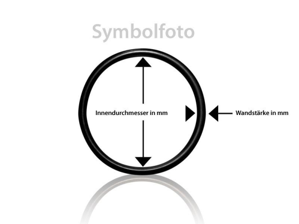 O-Ring 46 x 2,5 mm NBR schwarz für N&W Wittenborg Diffuserdeckel