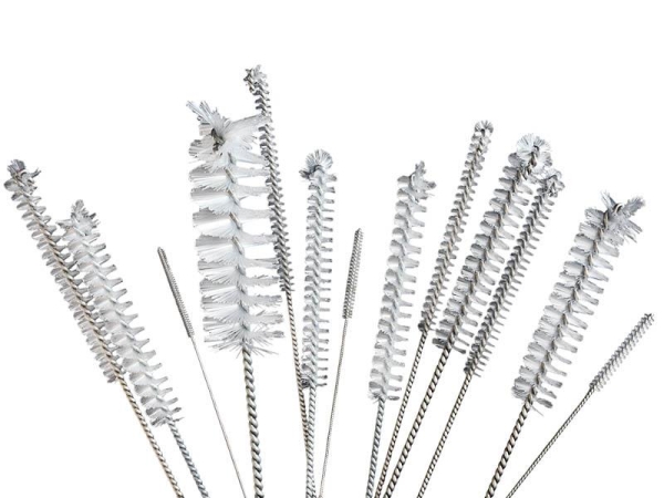 Schlauchbürste 5 mm Durchmesser, 650 mm Gesamtlänge mit Sonne