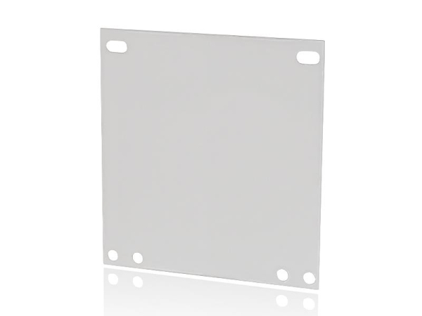 Sielaff Kunststoff Blende mit Metalleinsatz für POS Fenster Werbung