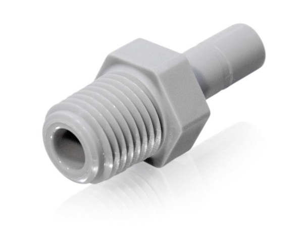 Einschraub Stutzen 5/16" x 3/8" AG NPTF Schnellsteck System