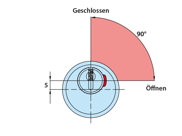 Rielda Schloss Typ 585 für Gerhardt 1. Serie