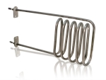 Rohrheizkörper / Heizung 1800 Watt 230 Volt Necta, N&W, Zanussi Hyperion Silver ABA