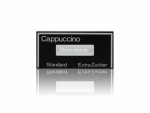 Auswahlschild Cappuccino Evoca Necta N&W Wittenborg Serie 5100 2800