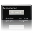Auswahlschild Moccachoc halfsize Evoca Necta N&W Wittenborg Serie 5100 2800