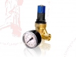Druckminderer mit Manometer 3/8"IG  3 bar Voreinstellung