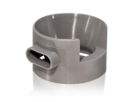Dampfglocke grau