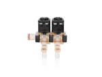 Componenti Magnetventil 2 fach 230 Volt Stutzen C6 links passend für Omnimatik