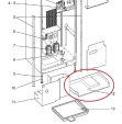 Tropfschale Abdeckung Wittenborg FB5100 ES5100 IN5100
