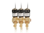A. und K. Müller Blockventil 230 Volt 3-fach 1.008.106 aneinanderreihbar