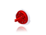 Vendo Kupplung Einzelspirale rot für Spiralautomat Links Standard