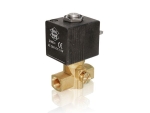 ERA 2/2 Magnetventil Gewinde 1/4" BSP 24 Volt DC mit Handbetätigung