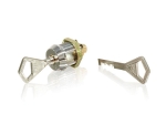 Abloy Schloss und 2 Schlüssel 36A Wittenborg 39625036